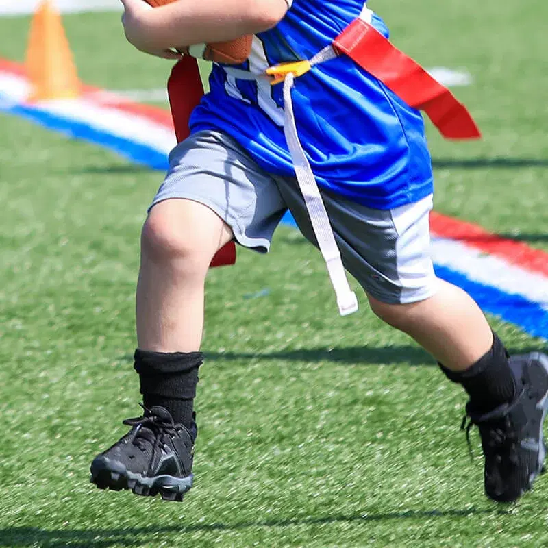 Flag football game
